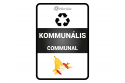 Szelektív hulladékgyűjtő matrica, KOMMUNÁLIS

MATRICA KOMMUNÁLIS

